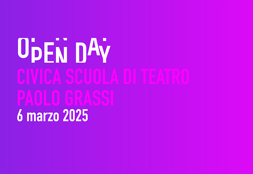 Open Day Corsi 2025 TEATRO