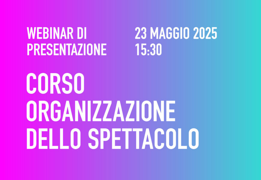 Webinar corso organizzatori 2025 sito news