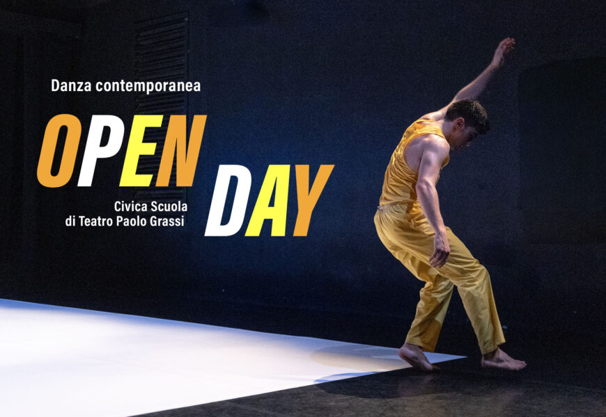 Open Day DANZA 2026 Civica Scuola di Teatro Paolo Grassi