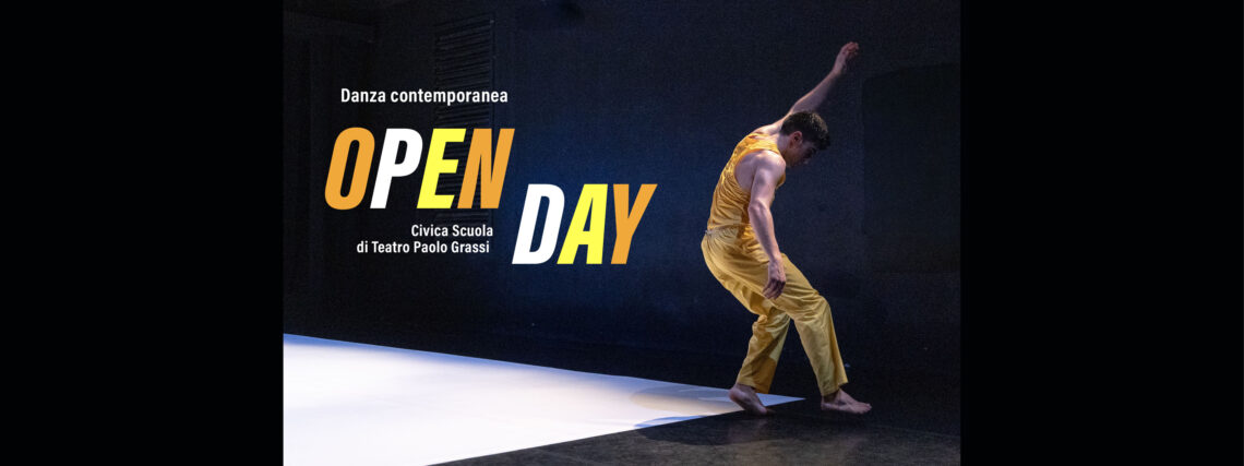 Open Day DANZA 2026 Civica Scuola di Teatro Paolo Grassi