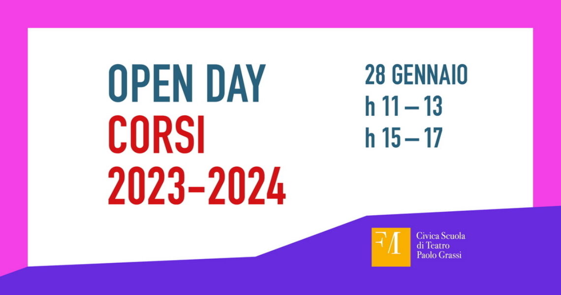 Open Day Scuola Teatro 23 24 F Bpost 2022 12 14 104323